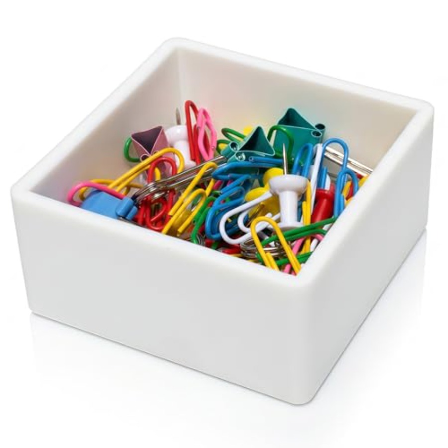 Binding Machine Comb - Silicone Paper Clip Holder for Desk