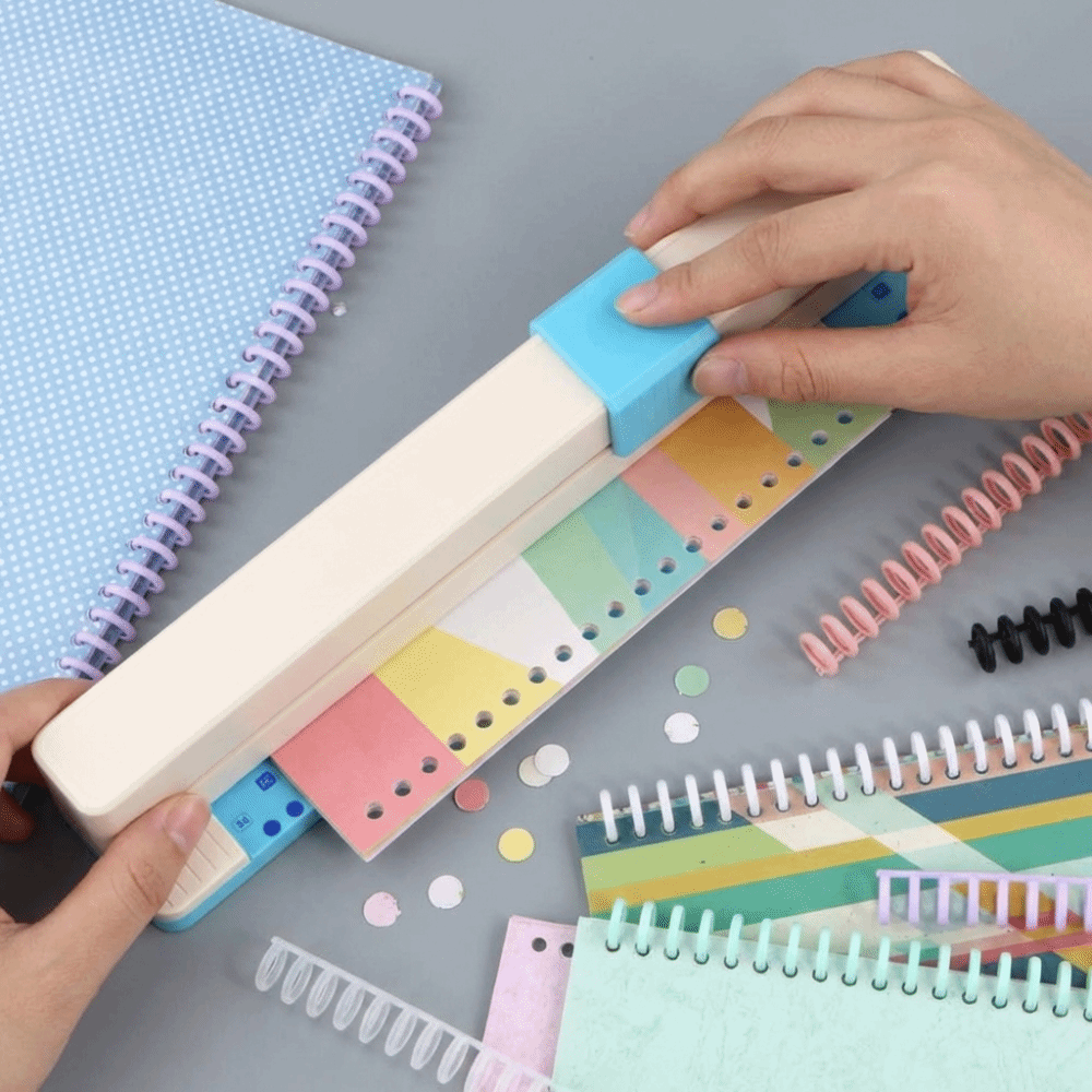 Binding Machine Comb - 30 Hole Paper Punching Machine Round