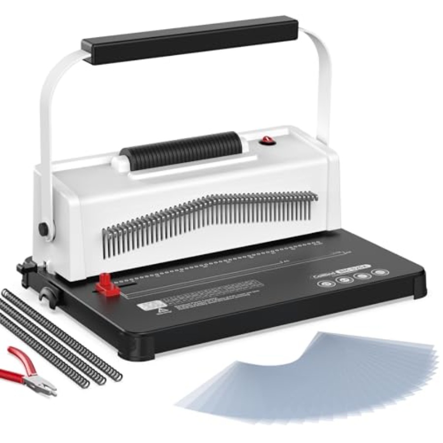 Binding Machine Comb - Spiral Coil Binding Machine for homeschool