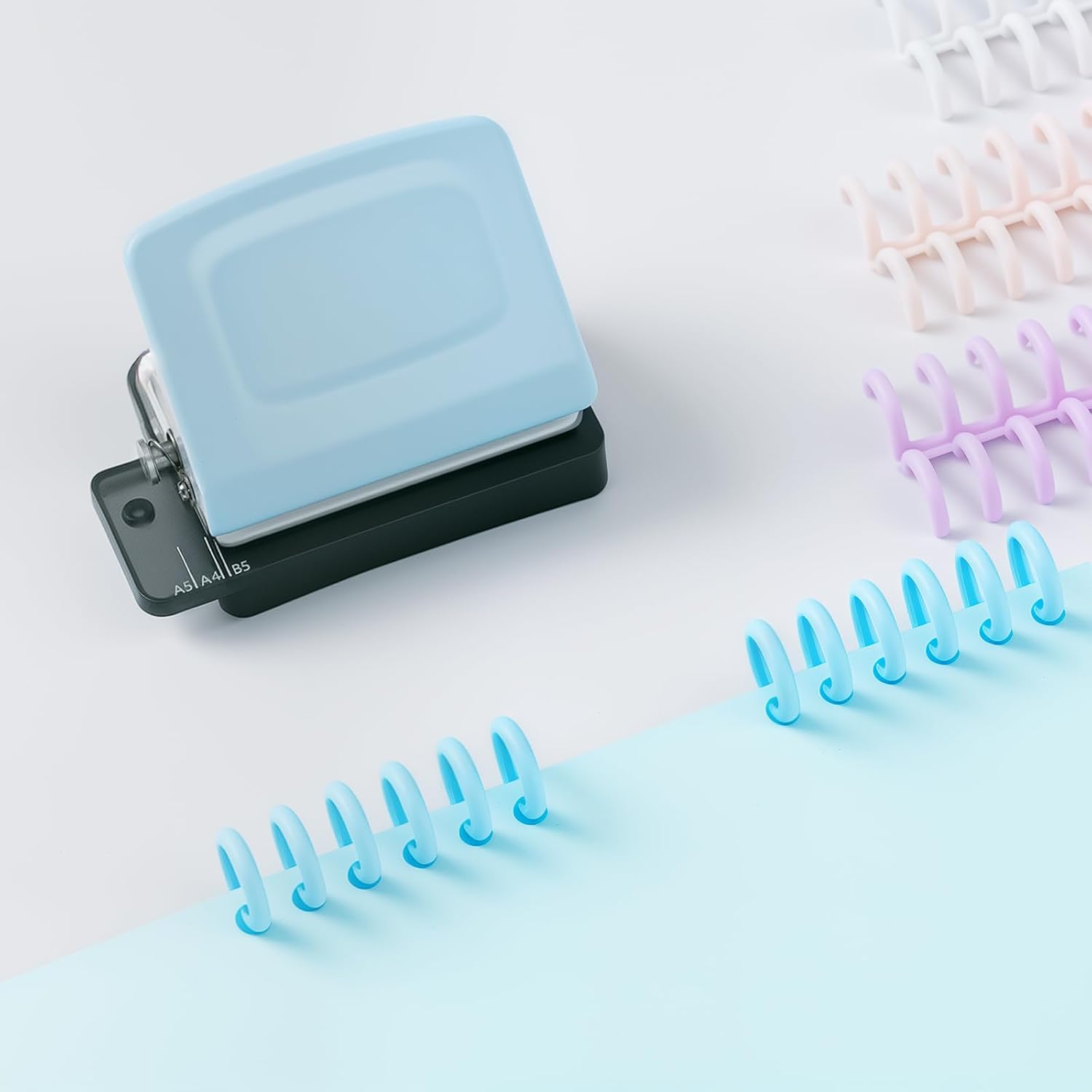 Binding Machine Comb - Mini 6-Hole Spiral Binding Machine, DIY