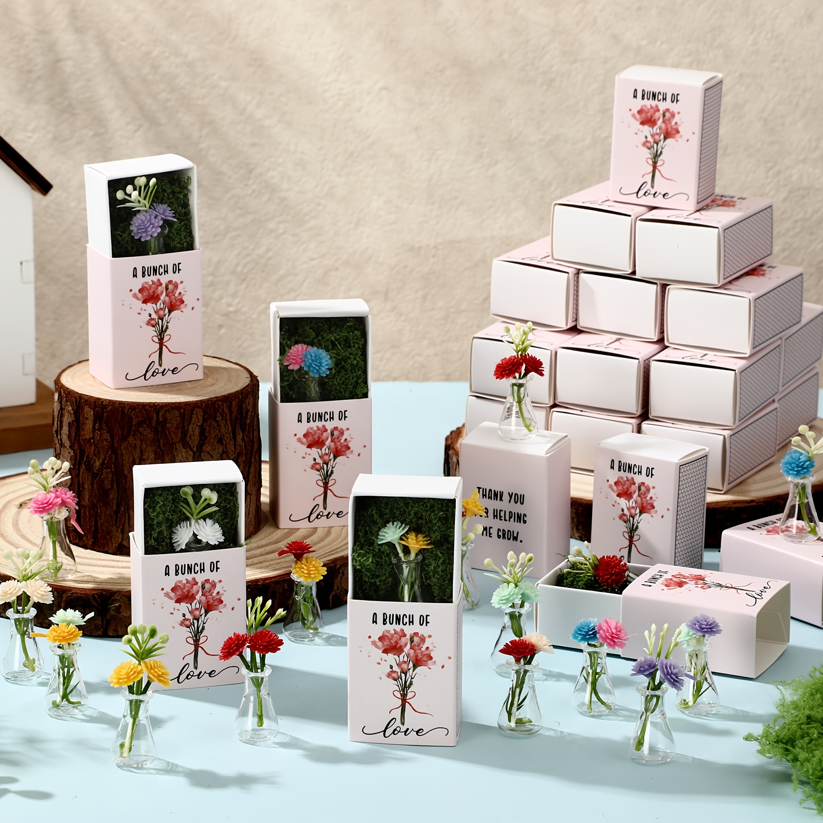 50 Bulk Mini Bud Vase with Sma - огляд і ціна The Office Tech