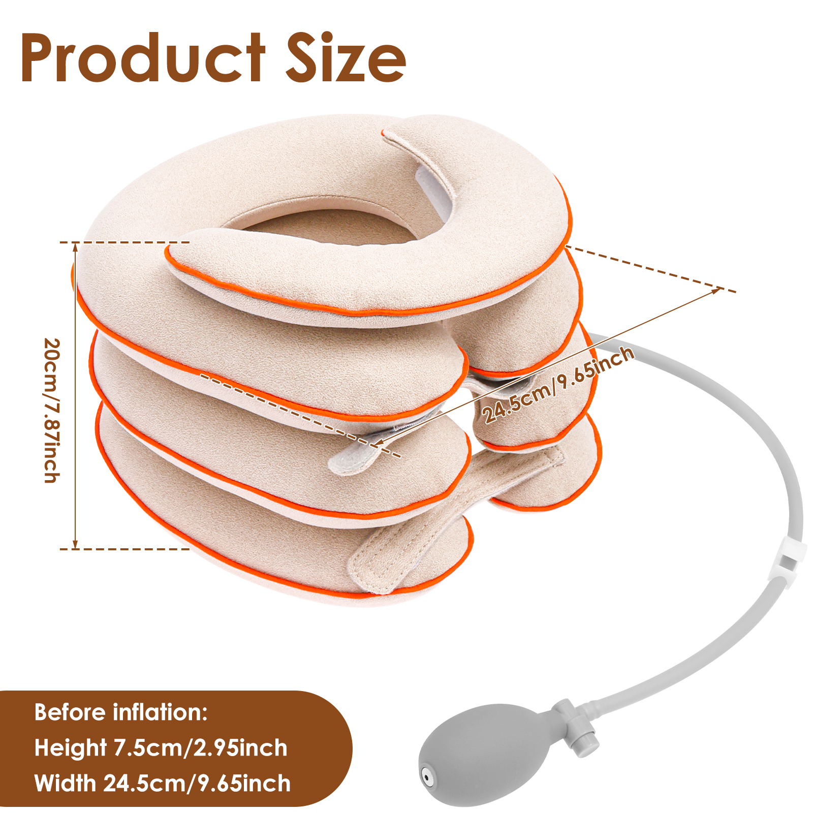 Inflatable Neck Stretcher Tech - огляд і ціна The Office Tech