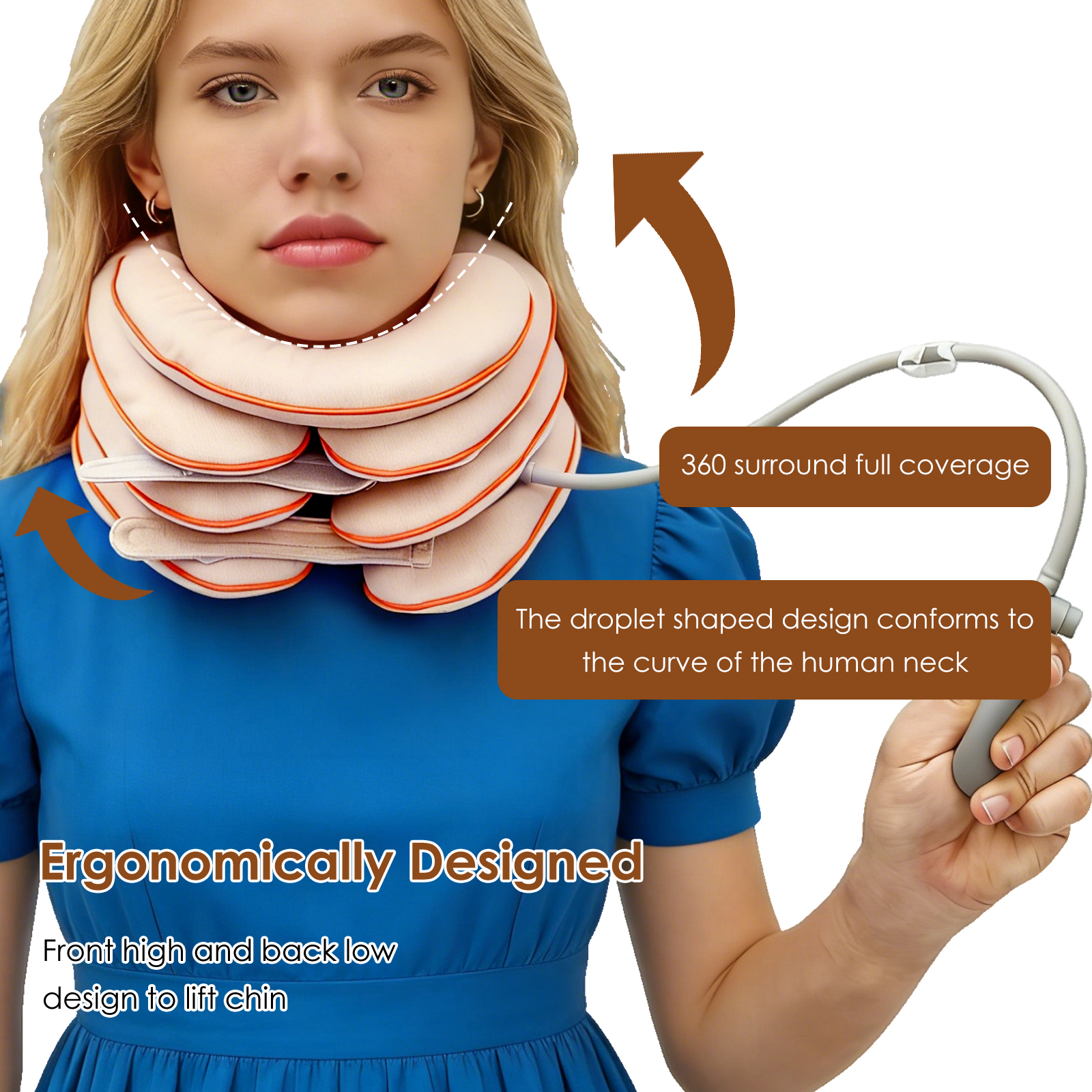 Inflatable Neck Stretcher Tech - огляд і ціна The Office Tech
