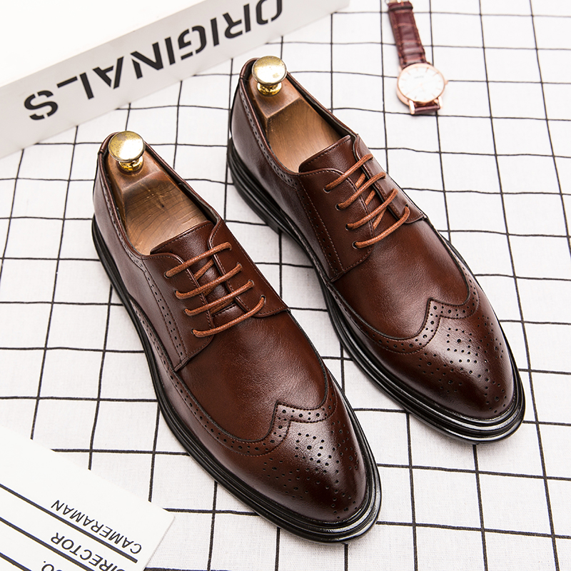 Formal Shoes Men Trend Casual  - огляд і ціна Office High Tech