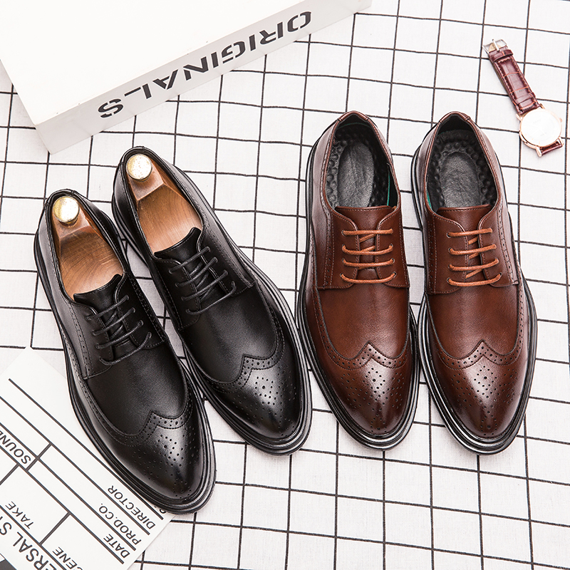 Formal Shoes Men Trend Casual  - огляд і ціна Office High Tech