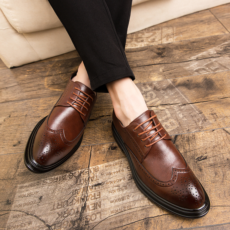 Formal Shoes Men Trend Casual  - огляд і ціна Office High Tech