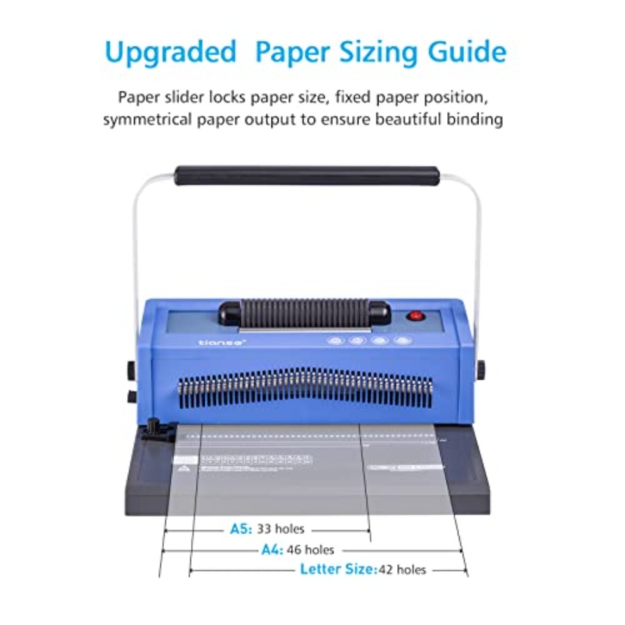Spiral Coil Binding Machine fo - огляд і ціна Binding Machine Comb