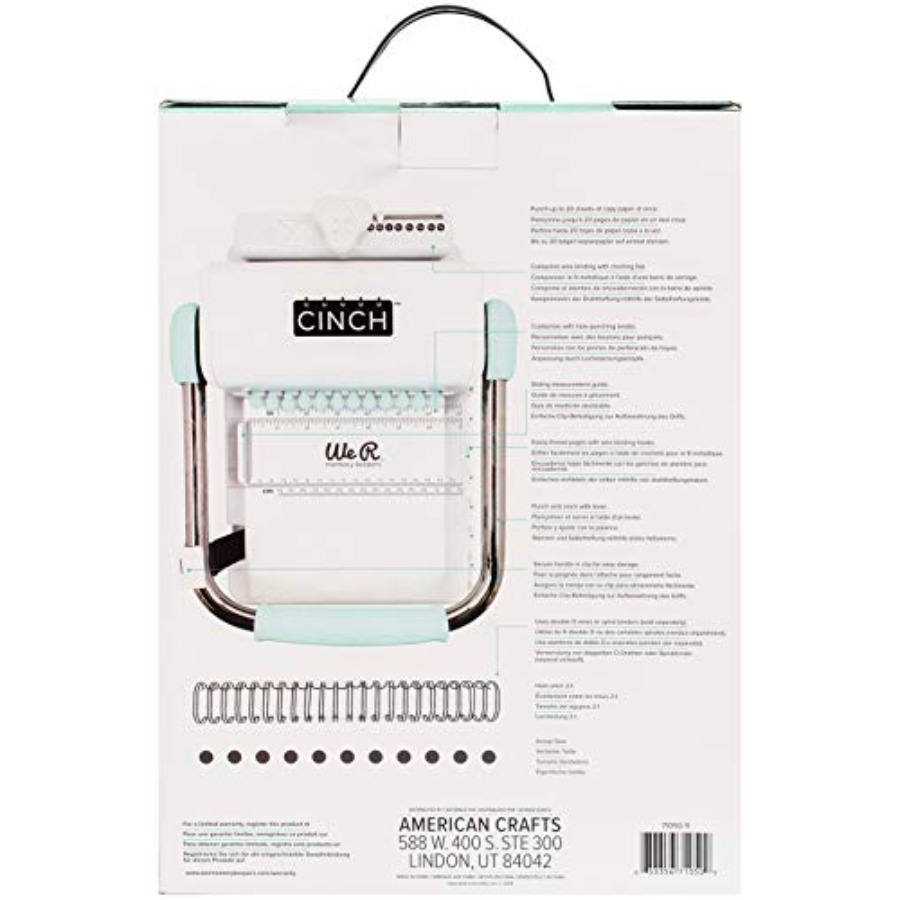 Cinch Book Binding Machine Ver - огляд і ціна Binding Machine Comb