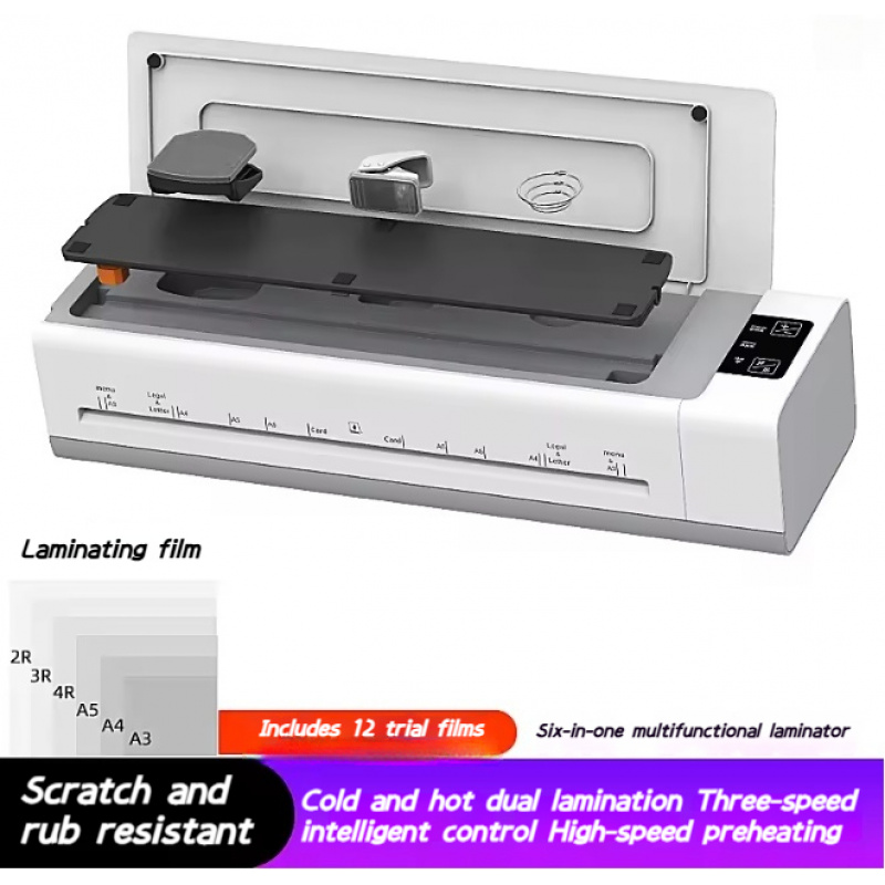 SL998 6-in-1 multifunctional A - огляд і ціна Laminator A3 Hot