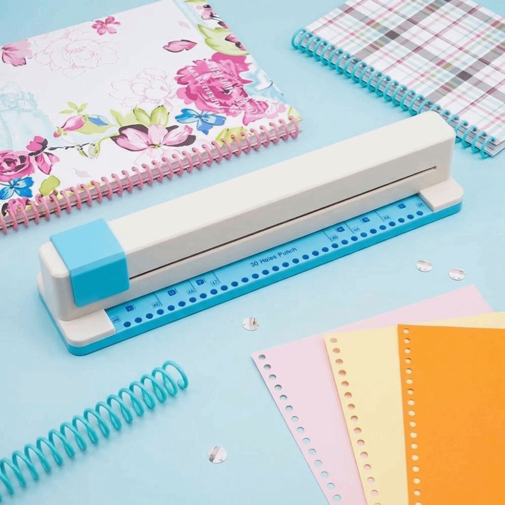 30 Hole Paper Punching Machine - огляд і ціна Binding Machine Comb