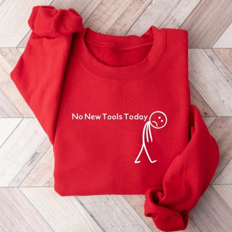 No New Tools Today Sweatshirt, - огляд і ціна The Office Tech