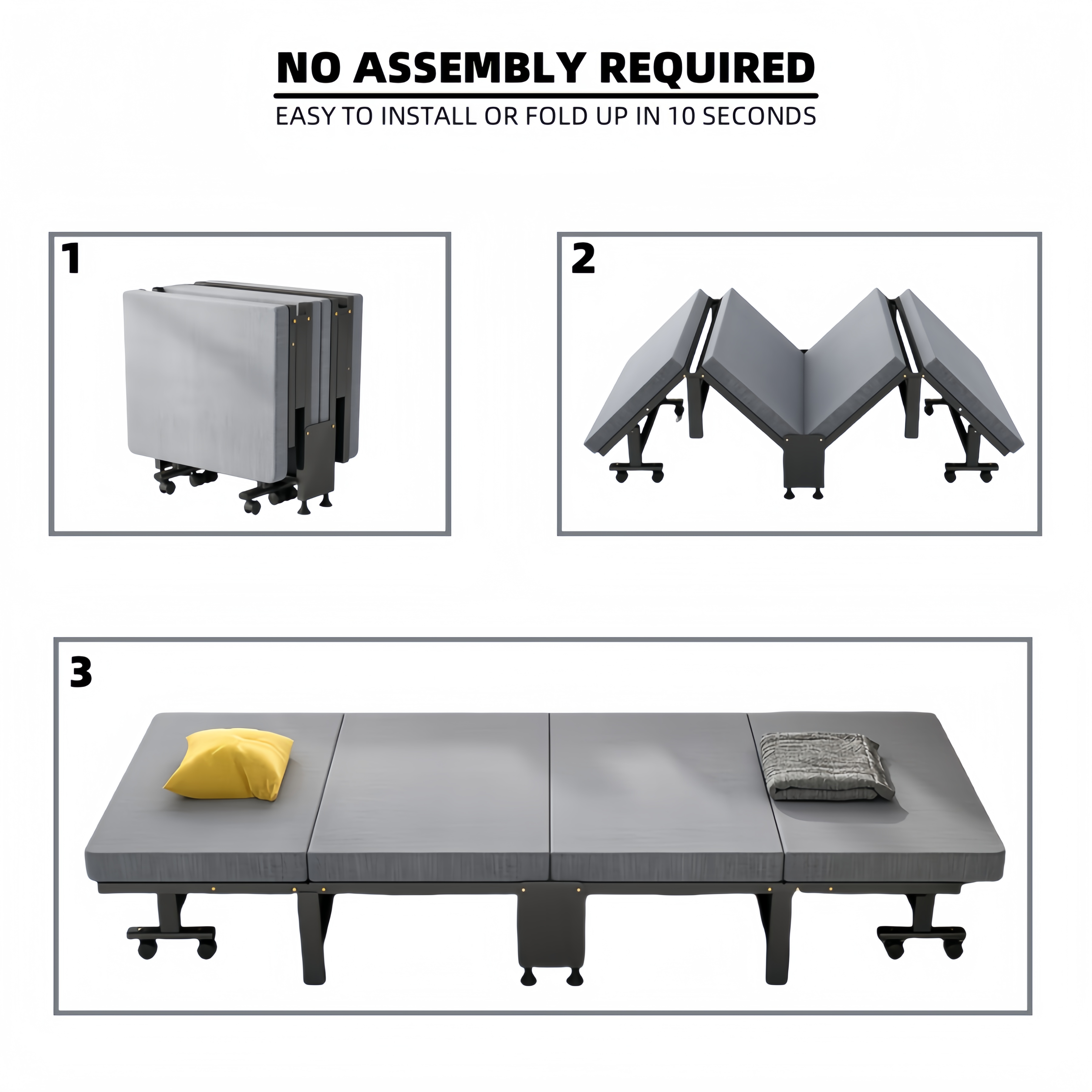 1 Dust Cover for a Folding Bed - огляд і ціна The Office Tech