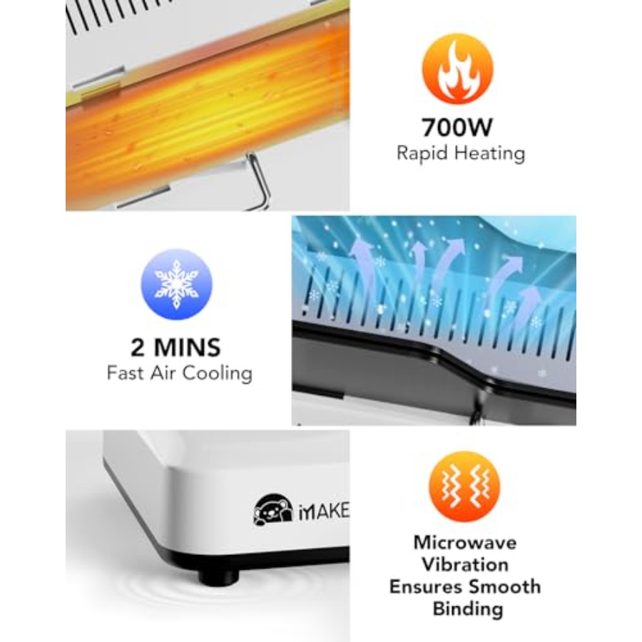 Electric Thermal Binder 500 Sh - огляд і ціна Binding Machine Comb