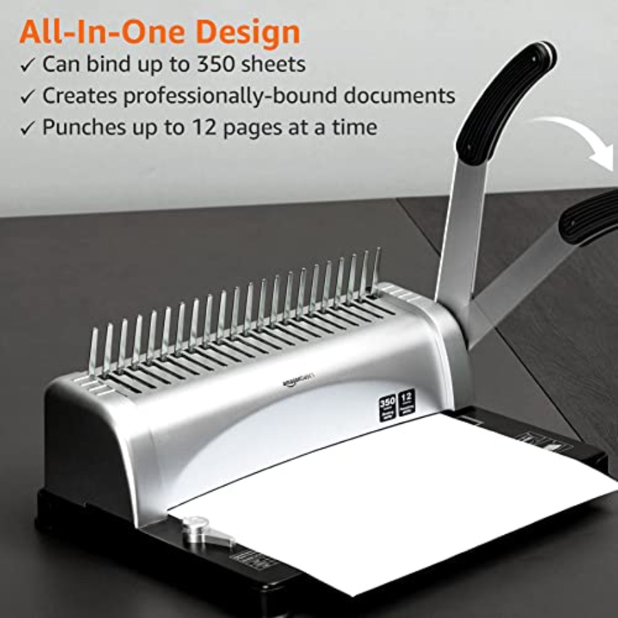 Basics Comb Binding Machine fo - огляд і ціна Binding Machine Comb