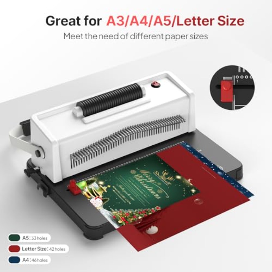Spiral Coil Binding Machine fo - огляд і ціна Binding Machine Comb