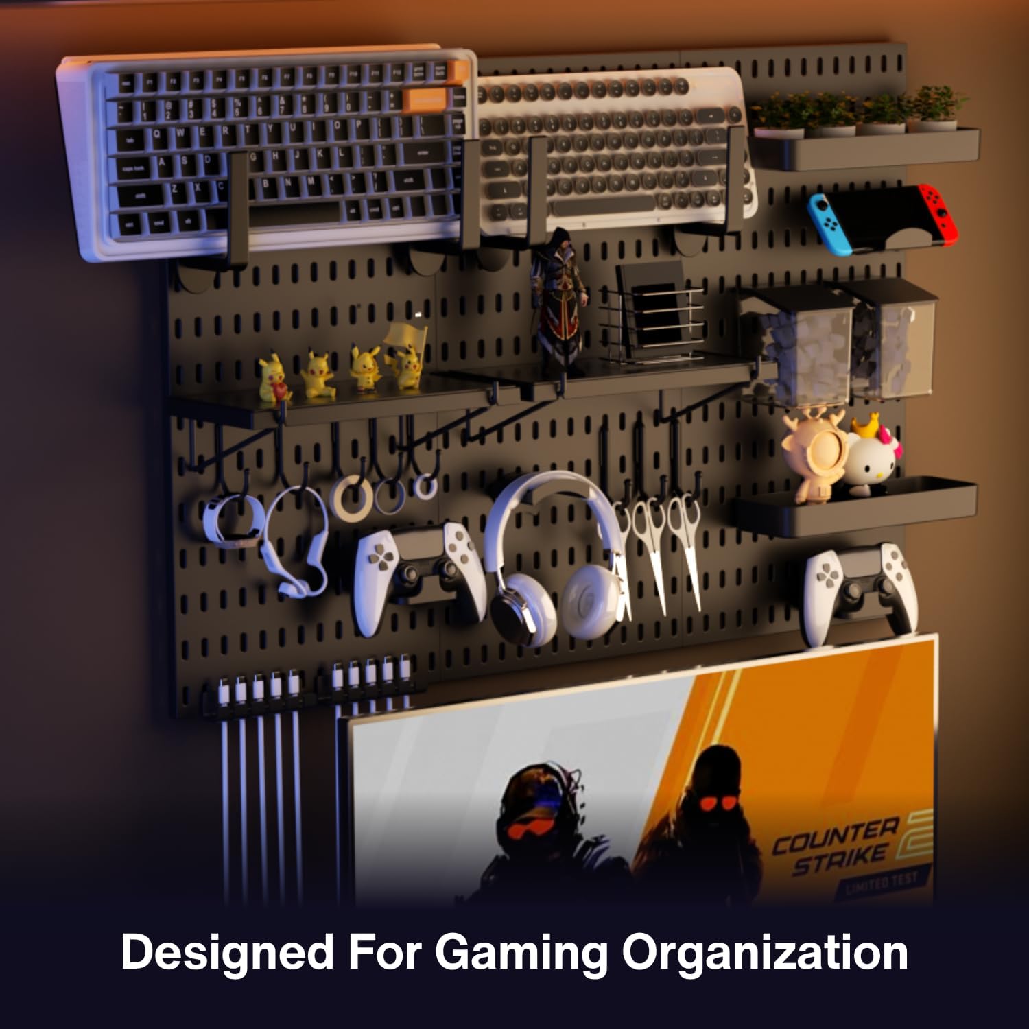 33x22 Inch Black Peg Board Org - огляд і ціна Office Tech Products