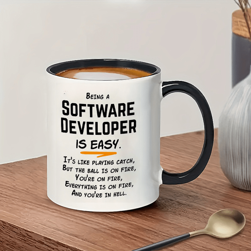 Software Developer Humor 11oz  - огляд і ціна The Office Tech