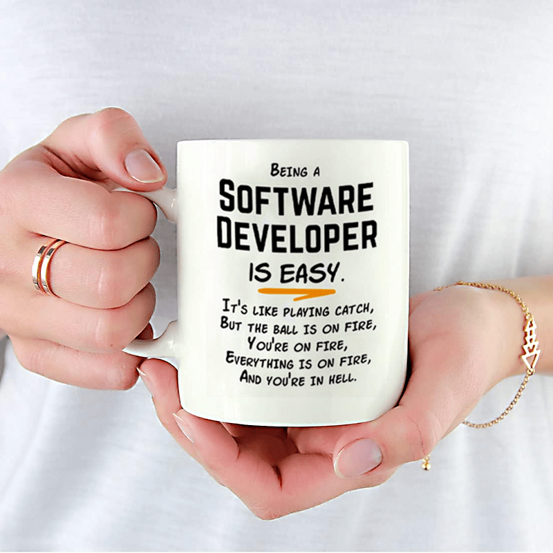 Software Developer Humor 11oz  - огляд і ціна The Office Tech