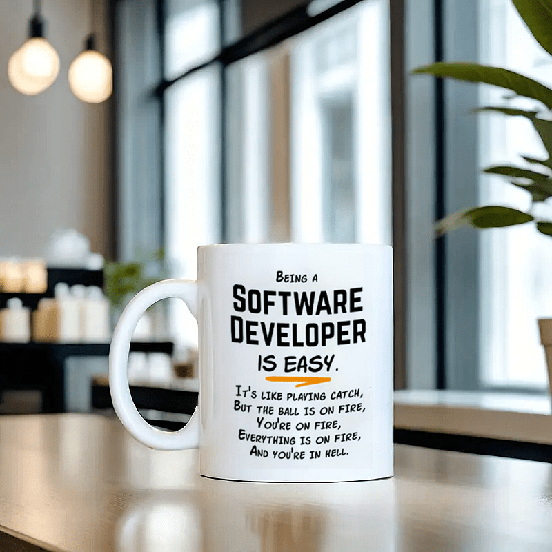 Software Developer Humor 11oz  - огляд і ціна The Office Tech