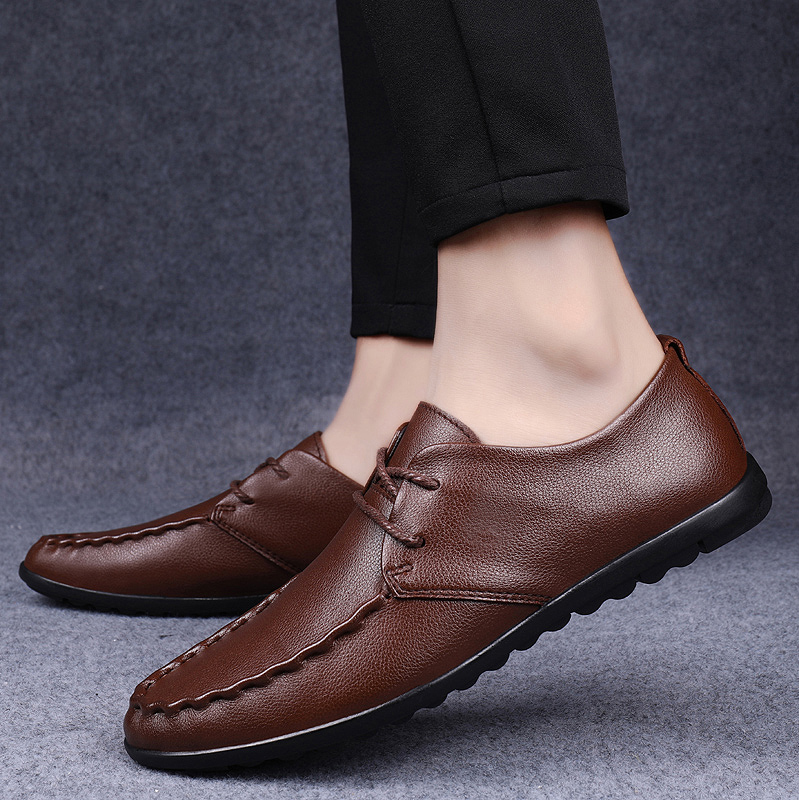 Genuine leather men's shoes Mi - огляд і ціна Office High Tech