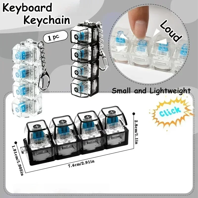 1pcs LED Keyboard Keycap Stres - огляд і ціна The Office Tech