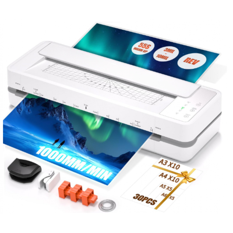 sl6316Fully Automatica3Multifu - огляд і ціна Laminator A3 Hot