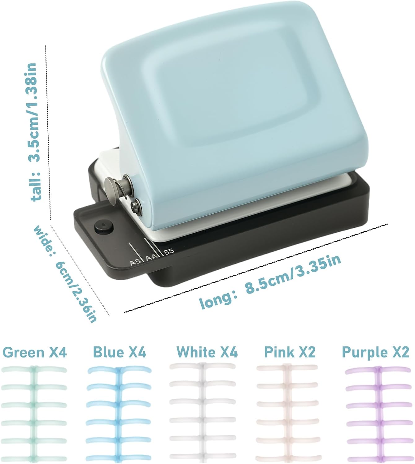 Mini 6-Hole Spiral Binding Mac - огляд і ціна Binding Machine Comb