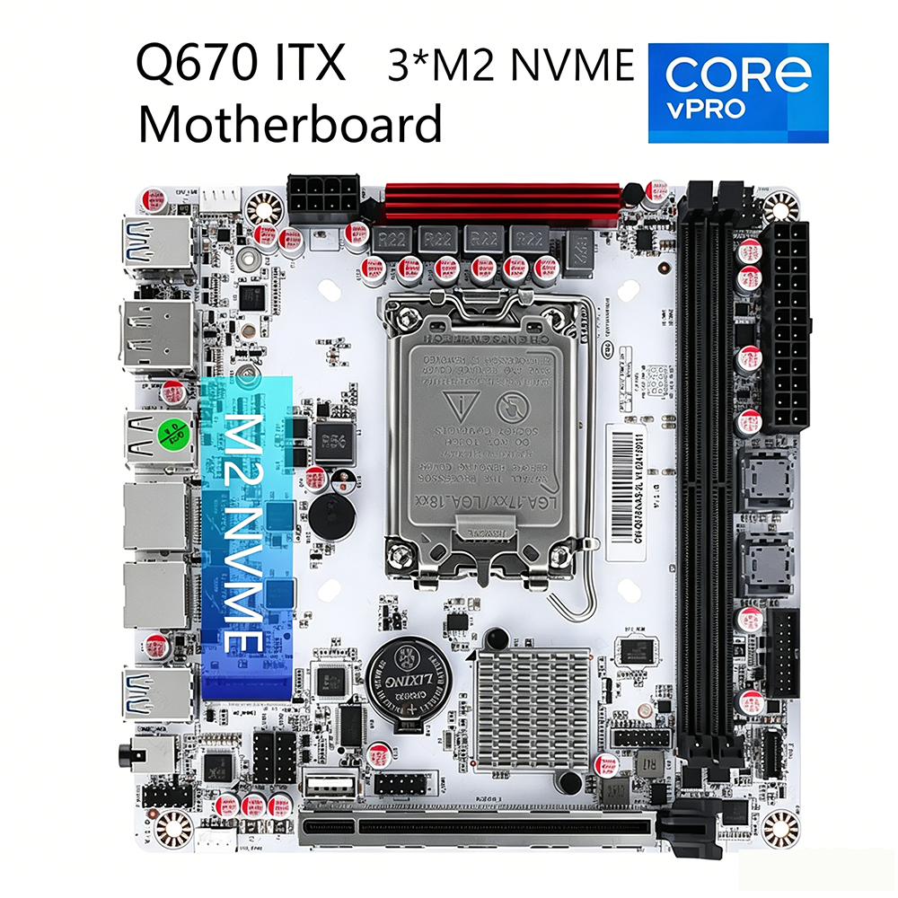 Q670 ITX NAS Motherboard Kit,  - огляд і ціна Office Tech Products
